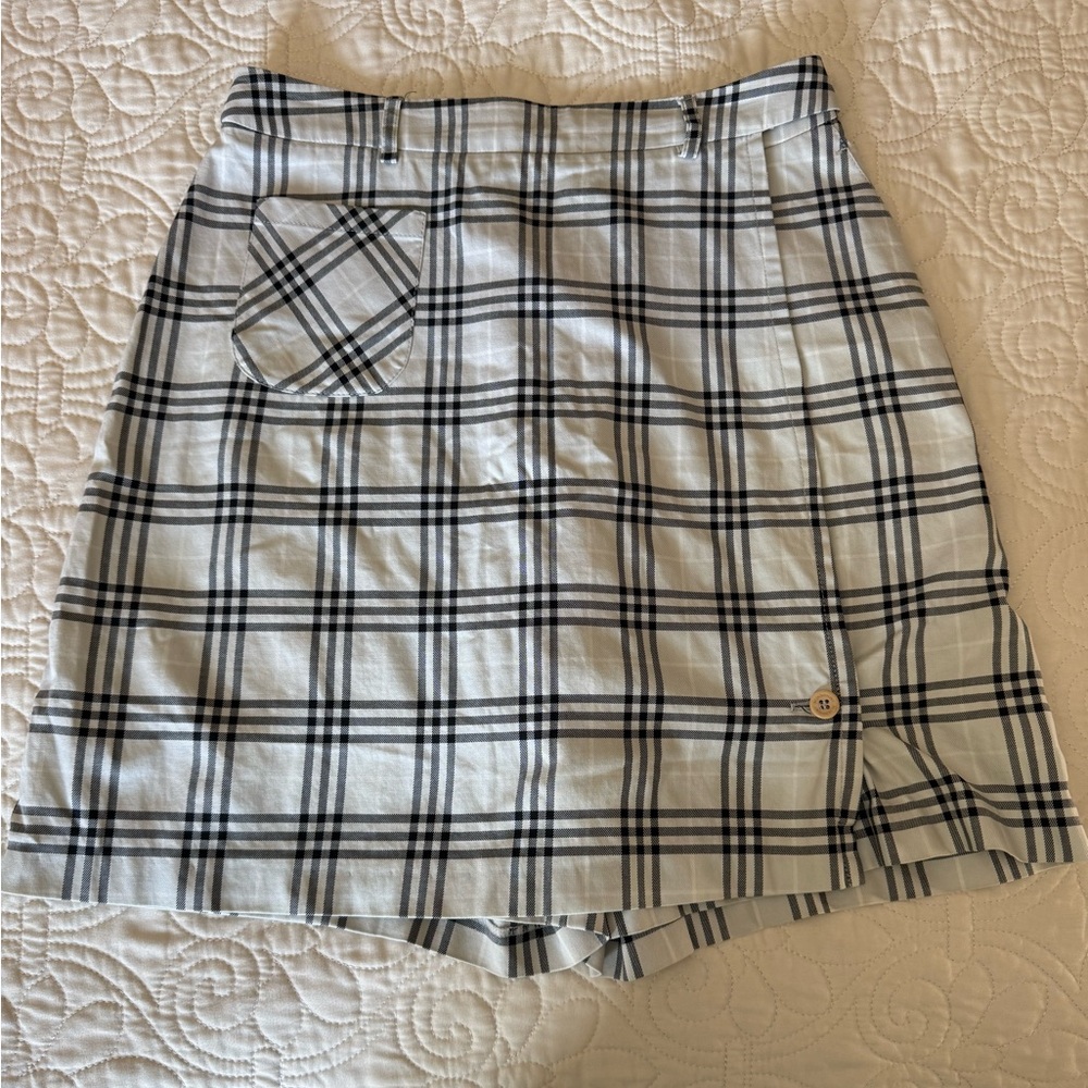 Burberry Golf Plaid Skort